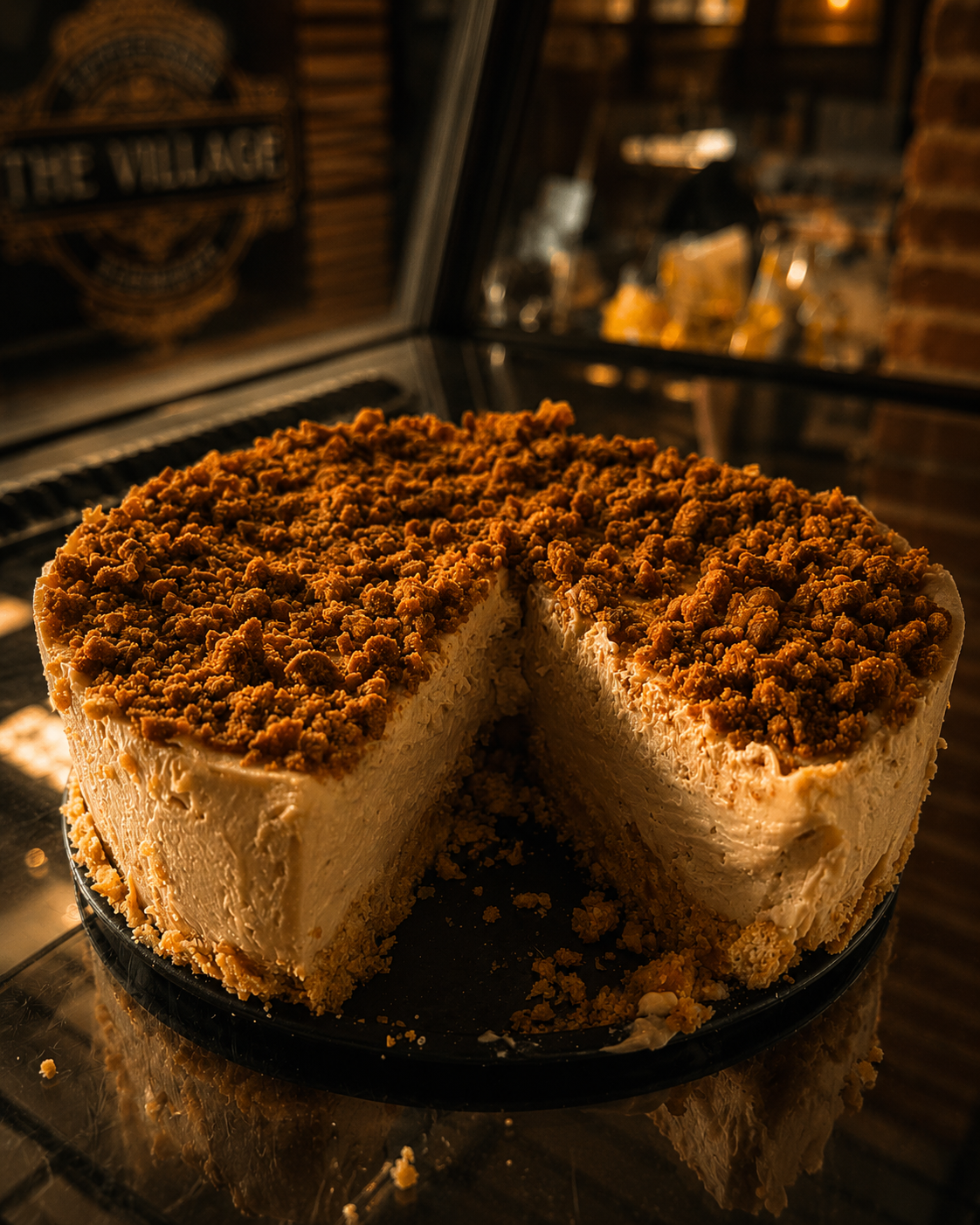 Classic baked cheesecake